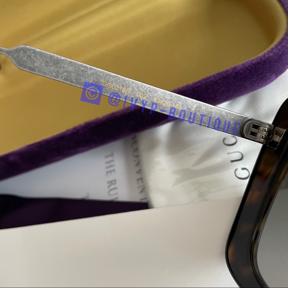 GUCCI 53mm Square Sunglasses - Picture 8 of 9